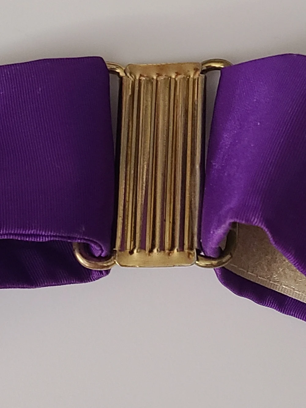 Vintage 80's Belt Adjustable Runway Estate Purple Euc